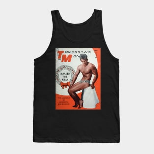 TOMORROW'S MAN - Vintage Physique Muscle Male Model Magazine Cover Tank Top